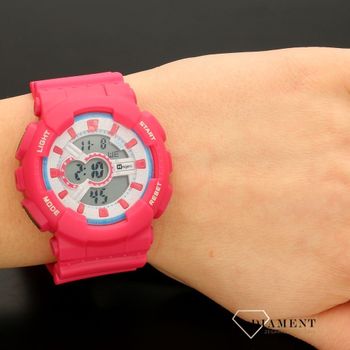 Zegarek dziecięcy Hagen HA-110 mini różowy  (5).jpg
